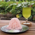 TERA CAFE SHIEN ZOJOJI - 桜と苺のモンブラン