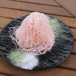 TERA CAFE SHIEN ZOJOJI - 桜と苺のモンブラン