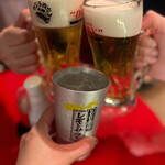 クジラ商店 - 4人で乾杯♪♪(*^^)o∀*∀o(^^*)♪