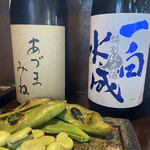 魚と旬菜と日本酒　炙りのどまん中 - 