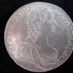 ジェルボー - マリア・テレジア１ターレル銀貨（表）