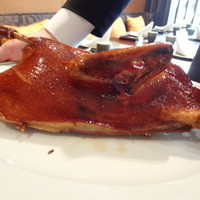 中国飯店 琥珀宮 - 北京ダック、半身！