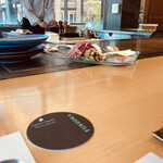 鉄板焼＆鮨ダイニング福岡伊都竹彩 - ③国産牛ステーキ、焼野菜添え