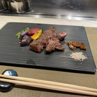 鉄板焼 ステーキ 北野坂 - 