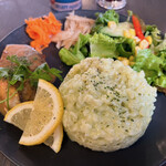 東京基地 離 - 魚とリゾット