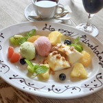 トラットリア タンタボッカ - デザートを無料でバースデープレートに変更してくださりました＾＾