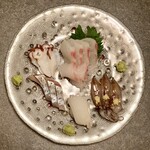 TEPPANYAKI - 刺身盛り合わせ