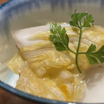 炭焼 おかげさん - 白菜のピクルス