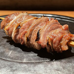 炭焼 おかげさん - 水濠赤鶏えんがわ