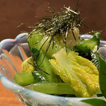 炭焼 おかげさん - 小松菜のお浸し