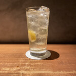 炭焼 おかげさん - レモン角ハイボール