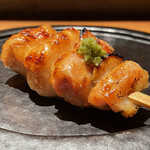 炭焼 おかげさん - 丹羽黒鶏首皮