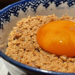 炭焼 おかげさん - 鳥そぼろ丼