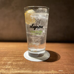 炭焼 おかげさん - レモンサワー