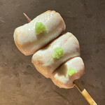 炭焼 おかげさん - 丹羽黒鶏さび焼き