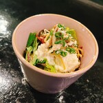 蕎麦酒場 そばでちょこっと - コース料理：サラダ