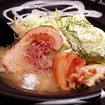 立川や - 特製とんこつらーめん。