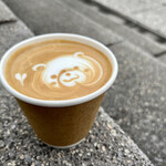 カレーセンター マエダ - ヘーゼルナッツラテ