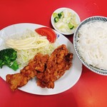 大勝軒 - ミニ唐揚げ定食