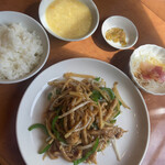 川菜味 - 豚肉のピーマン炒め