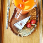 カフェ笑夢 - こちらは野菜ジュース(⁠◡⁠ ⁠ω⁠ ⁠◡⁠)