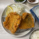 はまべ - はまべ定食1800円アジフライ