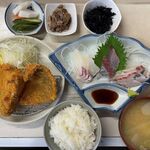 はまべ - はまべ定食1800円