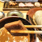 中華蕎麦 とみ田 - ゴリゴリのメンマ、これで酒をやっても良いかな。