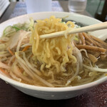 まごころラーメン 寳龍 - 麺