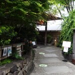 かんだやぶそば - お店の入口