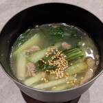 牛串・焼肉・ホルモン 麻布十番 10 - シレギスープ 白