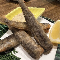 京橋 二刀流 - メヒカリの唐揚げ