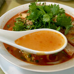 あおざい - スープ