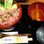 丼兵衛 - ネギとろ丼並