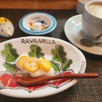 ラ フォンターナ アッヅッラ - ランチ3000円コース ドルチェ、カプチーノ