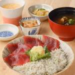 Misaki tuna whitebait bowl