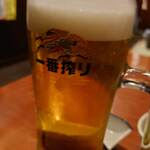 Kaisen Sumiyaki Maruki - 生ビール