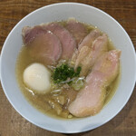 町田汁場 しおらーめん進化 - ■しお全部のせ¥1,320