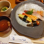 きし田 - ランチ寿司セット