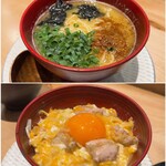 焼鳥 空 - アラカルト
      コーチンミニらあめん
      コーチン親子丼