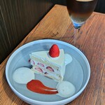 TSUBASA COFFEE - ■いちごのマスカルショートケーキ
                ■エスプレッソトニック