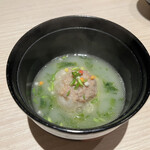 とり隆 - 鳥シュウマイのスープ