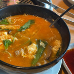 Kaentei - スープはユッケジャンに変更