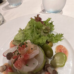 一ッ木町倶楽部 - 北海道産ホタテ貝のマリネ