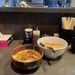 つけ麺 陽 - 担担つけ麺+辛っれーの