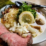 ラーメン 空海 - 油かすたっぷり