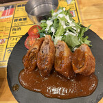 大衆酒場天本道 - ミルフィーユビフカツ