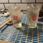 スタンド4坪らばー - 琉球ハイボールとポップコーンハイボール(甘め)