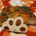 割烹さいお - 油目　木の芽焼き