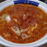 Yamateramen - トマトラーメン・大盛（700円）